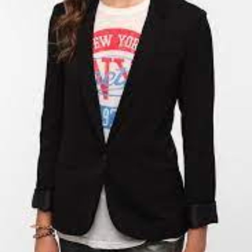 Women's Black Silence Noise Ex-boyfriend Blazer